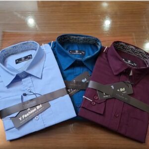 3 Pcs Cotton Shirt Combo